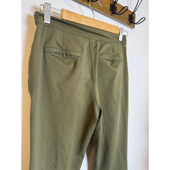 Lululemon Women’s Olive Green Drawstring Slim Leg Sz 4 Professional - Picture 3 of 5